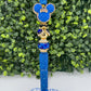 Royal Blue Fancy Mickey Rhinestone pen