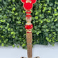 Red Fancy Mickey Rhinestone pen
