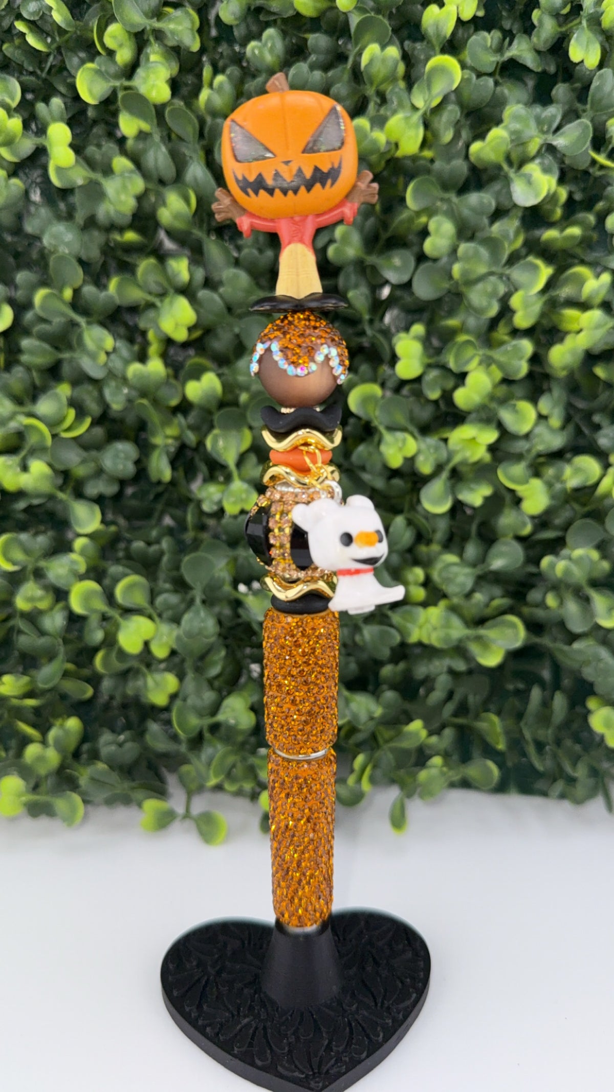 Pumpkin Jack with Zero dangle