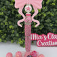 D Cowboys Pink Bow Rhinestone pen