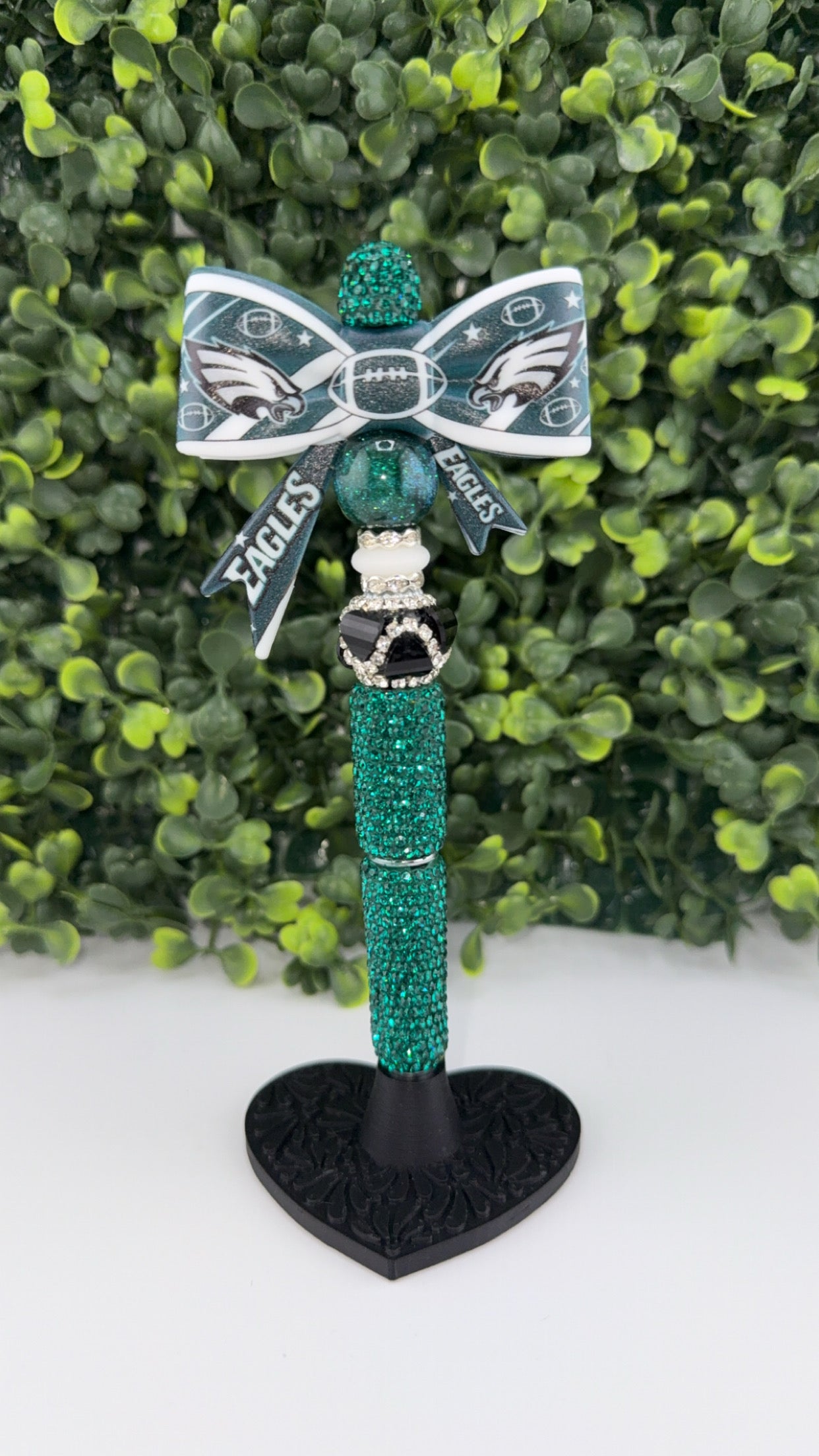 Eagles Bow Rhinestone Pen