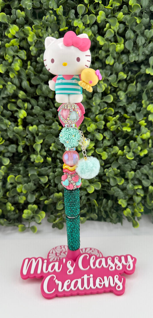 Teal HK Extended Rhinestone