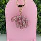 Zodiac Rhinestone Keychain