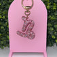 Zodiac Rhinestone Keychain