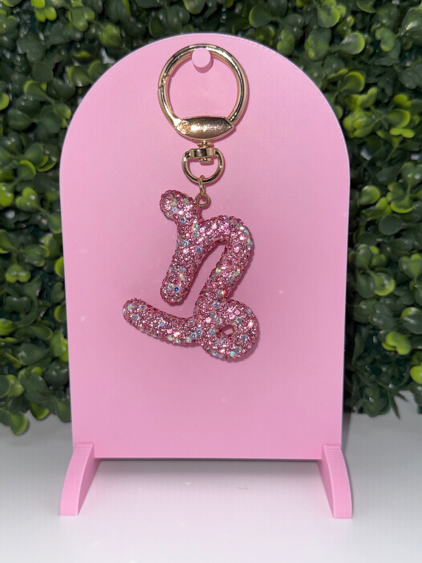 Zodiac Rhinestone Keychain