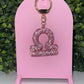 Zodiac Rhinestone Keychain