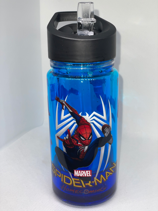 Spiderman blue honey drip sippy