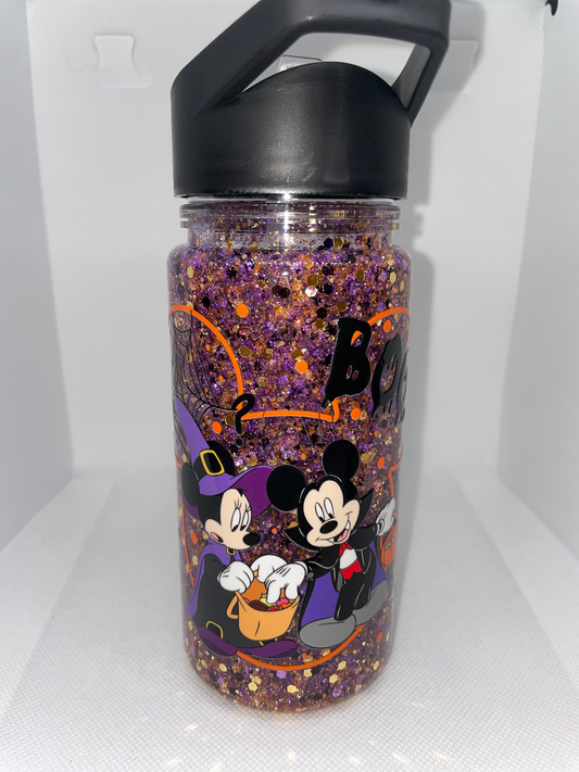 M Mouse Boo Glitter Sippy