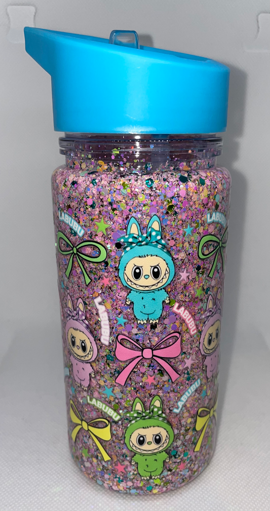 Blue Labubu Sippy