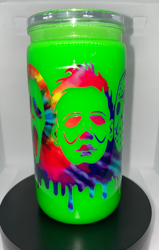 Spooky Guys Neon Green