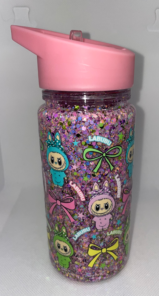 Pink Labubu Sippy